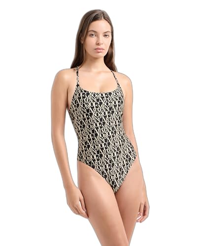 One Piece Swimsuit Costume Mandorla L donna intero