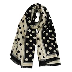 Polka Dot Black and Beige