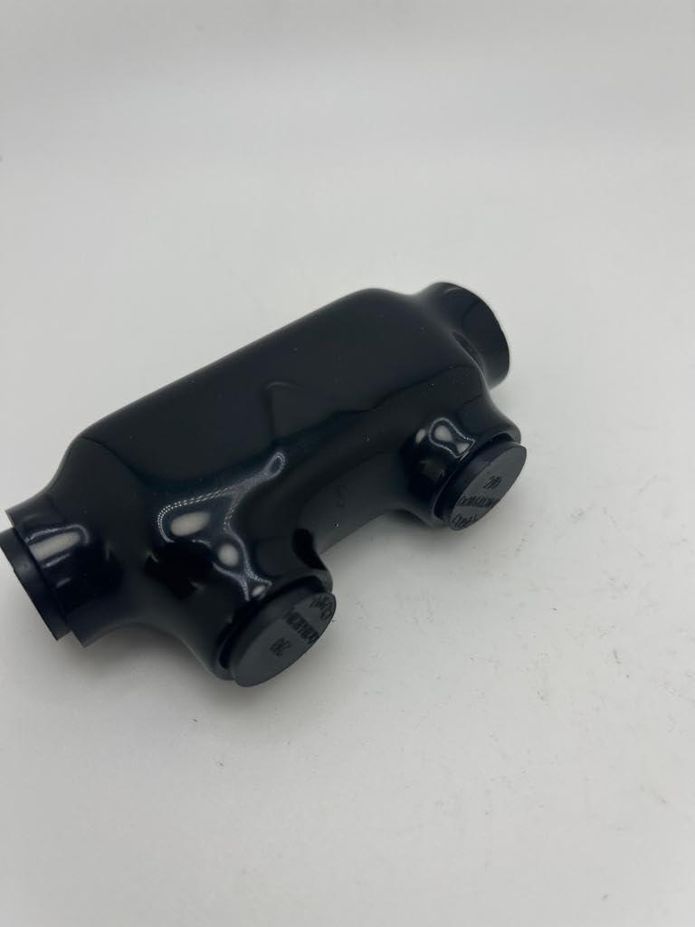 Insulated Wire Connectors DMNI - Polaris Connector Lugs Taps for Wires Range 1/0-14 AWG - Aluminum and Copper Wire Split Bolt Connector Slotted or 3/16" (D1/0-1 Pack of 3)