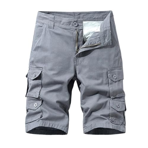 Bermuda cargo homme coton zippé idéal pour randonnée