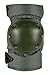 ALTA 52913.09 AltaCONTOUR Knee Protector Pad, Olive Green Nylon Fabric, AltaLOK Fastening, Flexible Cap, Round, Olive Green