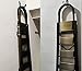 2Pcs Folding Step Stool Hanger, Telescoping Wall Mount Ladder Hooks for Home & Office Display & Storage Step Stools Tool (T-Type)