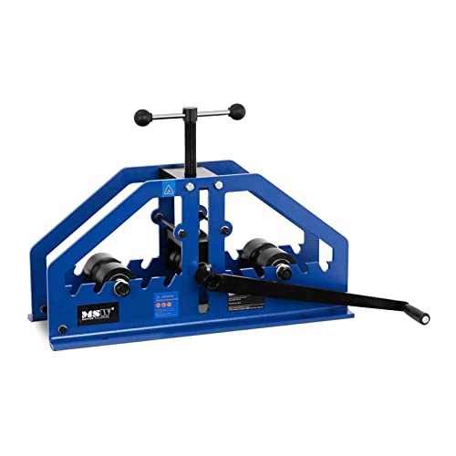 MSW MSW-TRB-100 Dobladora de tubos - manual - tubos redondos con diámetro hasta 38 mm Herramienta curvadora de tubos Dispositivo doblador para tuberías