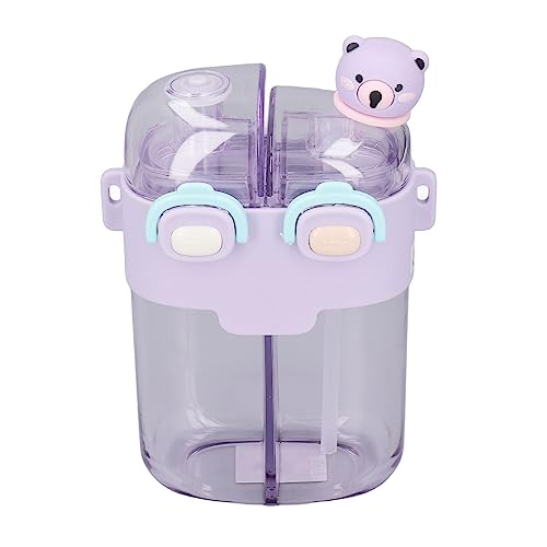 Bouteille d'eau portable 780 Ml gourde double usage étanche avec paille - 3