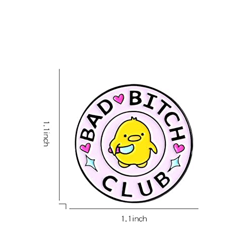 Image of Enamel Pins Cute Lapel Badge Funny Pins for Backpacks Hats Clothes Decorative, Men Women's Brooches Pins Gifts