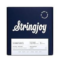 Handmade In The Usa: Each Set Of Guitar Strings Is Made In The Usa And Rigorously Tested By A Small Team At Stringjoy In Nashville, Tn Quality Tone That Lasts: Quality Engineered For Improved Strength, Tone, And Playability For The Life Of The Guitar...