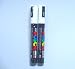 Uni Posca Paint Marker PC-5M White, 2 pens per Pack (Japan Import) [Komainu-Dou Original Pakage]