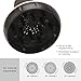 Segbeauty Hair Diffuser with Deep Bowl, Adjustable Air Flow Professional Hair Diffuser Attachment for Curly Wavy Hair, Hairstylist Barber Salon Tool Fitting Most Blow Dryer with 1.57