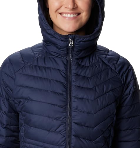 Image of Columbia Women Solid Powder Lite Mid Jacket Hoodie