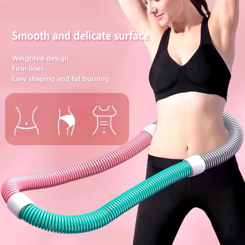 Miękkie hula hop odchudzające, przenośne, składane, obciążone obręcze do fitnessu, dla dorosłych, dzieci, sprzęt treningowy do talii i brzucha, wewnątrz, miękki pierścień do ćwiczeń sprężynowych