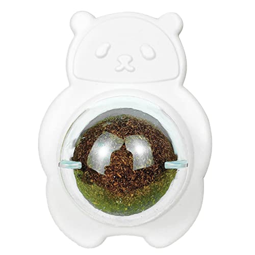 壁おやつ食用なめるおもちゃ猫なめるボールおやつ安全子猫咀嚼おもちゃ歯クリーニングボールボールボール壁マウント