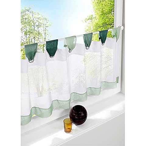 SMITHOOM Modern Short Curtain for Windows Cover