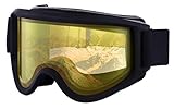 Ski & Snowboard Goggles - OTG Snow Glasses for Skiing, Snowboarding & Outdoor Winter Sports - Fits Men, Women & Youth
