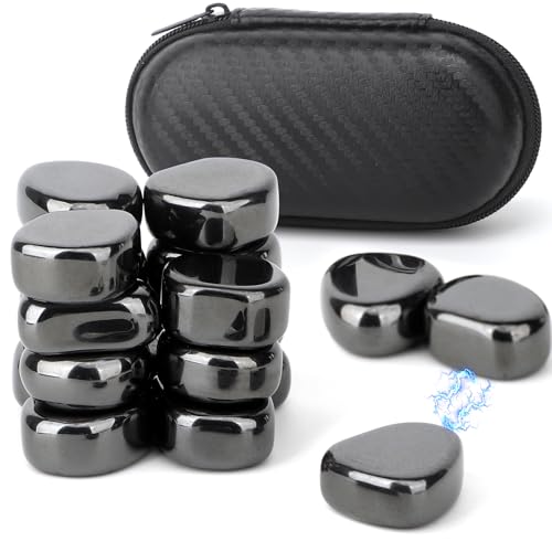 Magnetic hematite stones that clack satisfyingly, stick to the fridge, and double as a fidget/science toy — oddly mesmerizing.