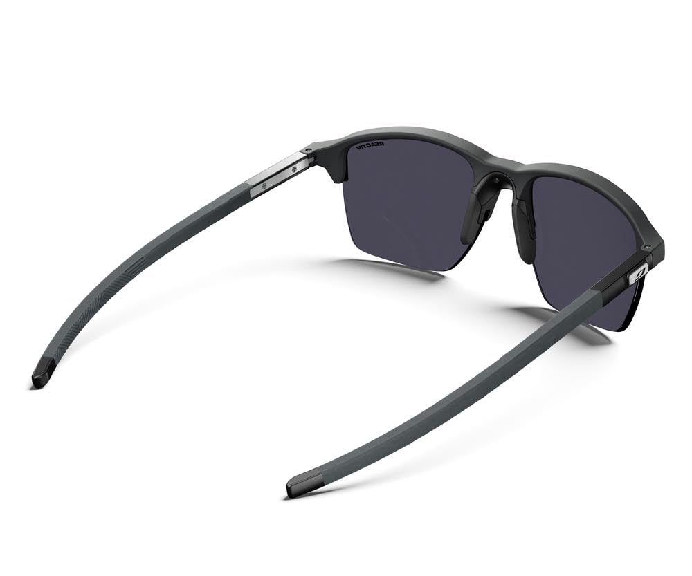 Julbo CROSSLINE Męskie okulary przeciwsłoneczne - Czarne/Czarne Błyszczące - Fotochromowe 1 <> 3