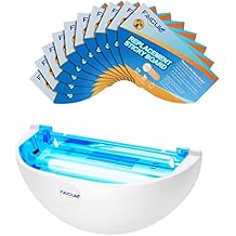 Faicuk FA-FLT07 Wall Sconce Fly Light+Replacement Glue Board Pack of 10 2 Packages are Delivered Separately.