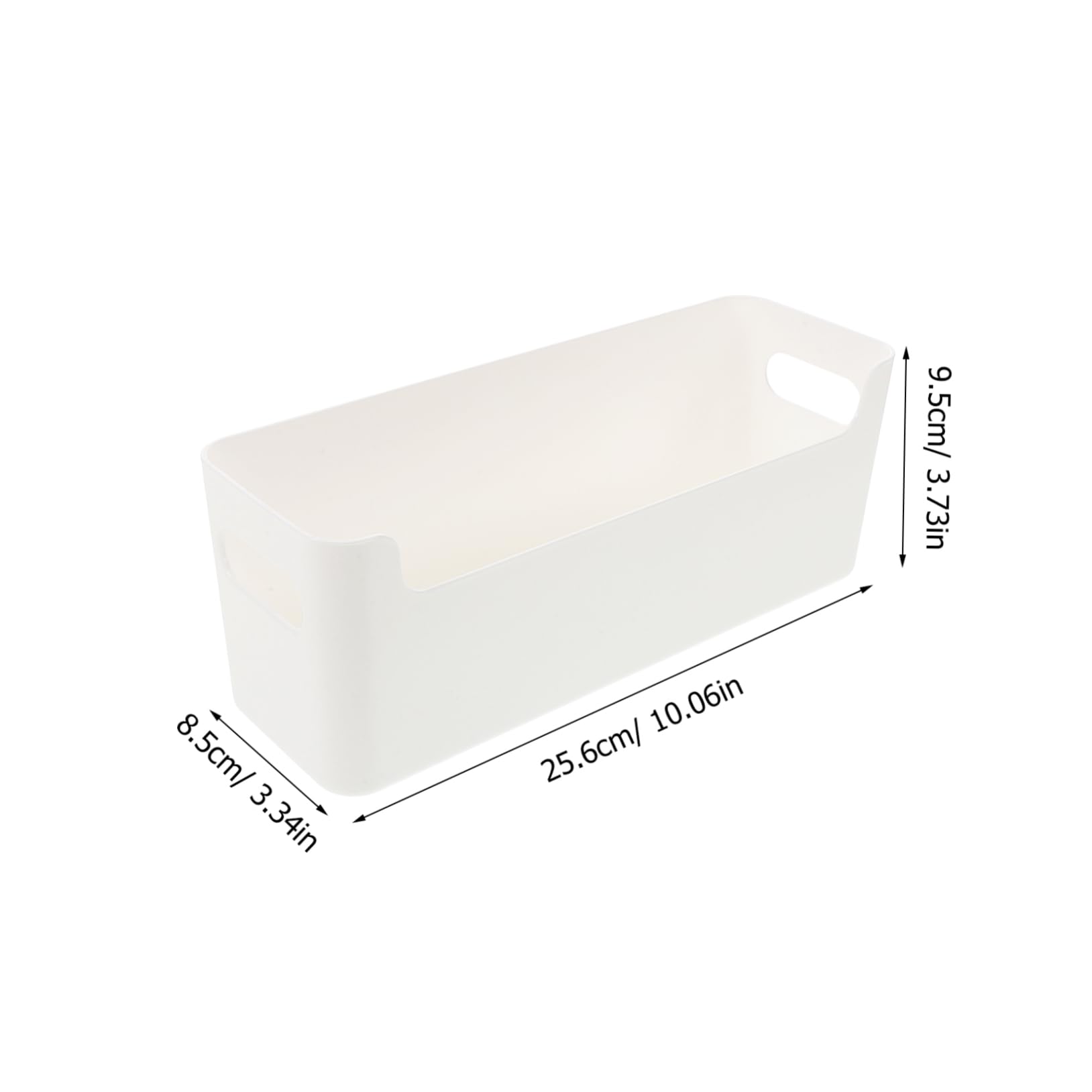 Organizer Box Cucina 8 Pezzi in Plastica Bianco per Armadio