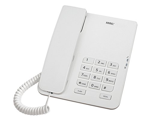 TM140 Krem Kablolu Telefon, Beyaz