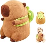 ZYJXLY 1 piezasJuguete de Peluche de Capibara,Lindo Animal Peluche Capibara Niños Compañero de Dormir Capibara Peluche...