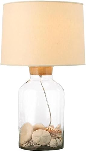 Lámpara para escritorio retro lámpara de mesa creativa lámpara decorativa nórdica sala de estar de vidrio pastoral moderna dormitorio lámpara de