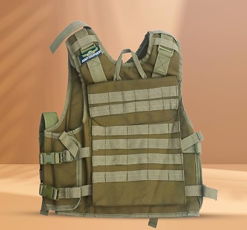 Image of Azad tactical vest for ary with stuff oragnizer and poches