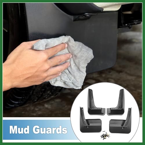 Image of Motoforti Mud Flap Splash Guard with Mount Accessories Front & Rear Side Mud Guard for Subaru Forester 2014-2018 (Set of 4) Long-lasting