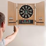 Dartboard Elektronische Dart-Automat Schrank LED Dartscheibe Dekorative Set LED bis...