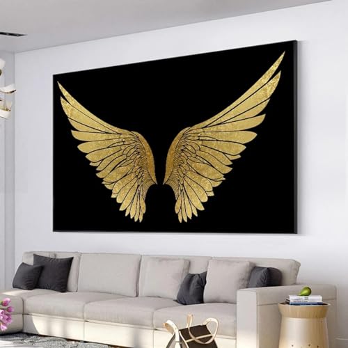 Peinture sur toile pour illuminer un salon sombre 50x70