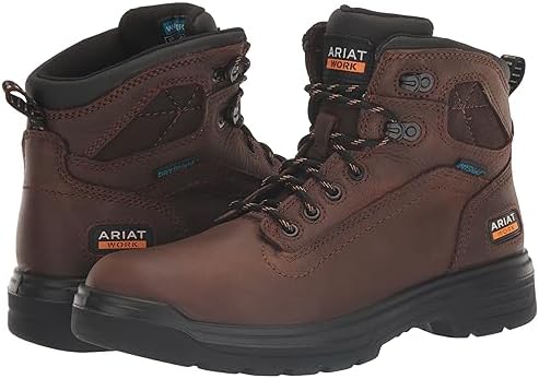 Ariat Men's Turbo 6" Waterproof Work Boot - Rich Brown, 11 Medium | Image 6