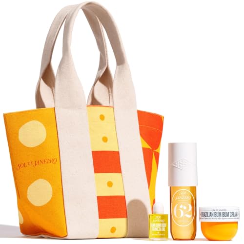 Sol de Janeiro – The Sol Tote Body Essentials – Ensemble de soins pour le corps en sachet