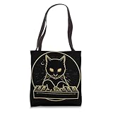 Meowsic Keyboard Graphic Tees Men Women Boys Girls Tote Bag