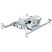 Nora Lighting NL-402S-1EL 4 in. Shallow Low Voltage Housing44; 50W Max44; 120V Electronic