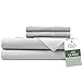 Hotel Sheets Direct 100% Bamboo Bed Sheet Set (Queen, Grey)