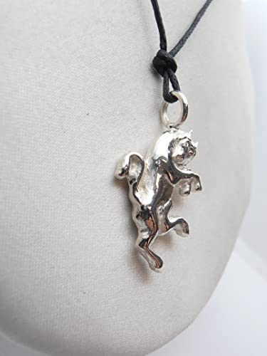 Pendentif Argent 925 Toro collier ras-du-cou zodiaque Torino