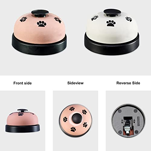 Haniml Dog Bell For Door Potty Training Dog Cat Door Bell Set Of 2 Dog Cat Pet Go Outside Bells With Animal Paw Prints #TOP4