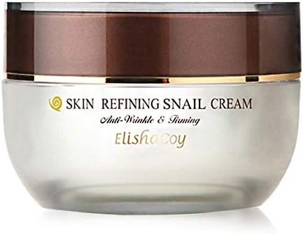 Elishacoy Snail Cream for Skin Refining 1.98 fl. oz. (50g) - 91% Snail Mucin Moisturizer with Adenosine and Peptides for Anti-Aging and Regenerating Damaged Skin - Intense Care and Repair