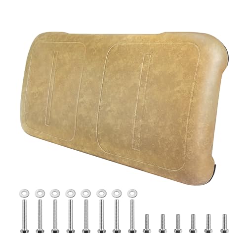 Shu-Ran Golf Cart Front Seat Bottom Cushion Assembly Replacement for EZGO TXT/Medalist 1994-2013,Tan