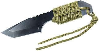 West Coast Paracord Fixed Steel Outdoor Survival Knife with Fire Starter - 8