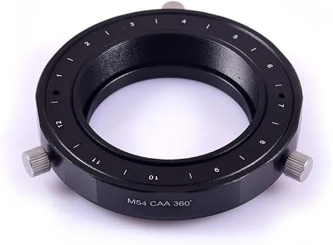 Telescope Parts M42 / M48 / M54 / M68 CAA 360 Rotation Camera Angle AdjusterM54