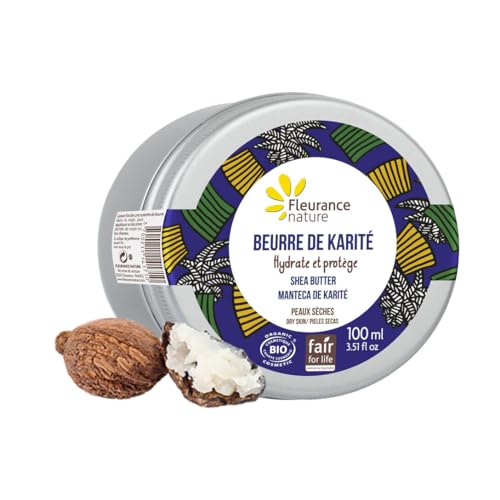 Beurre de karité bio pur crème hydratante et nourrissante corps