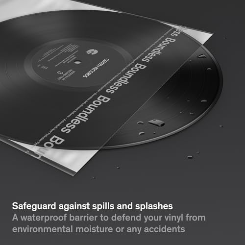 Boundless Audio Vinyl Record Sleeves - 50 x Premium Vinyl Inner Sleeves with Anti-Static Rice Paper & HDPE - Archival 3-Layer Record Covers for 12" LPs - Acid-Free Polylined Album Covers for Storage by Boundless Audio - Image 8