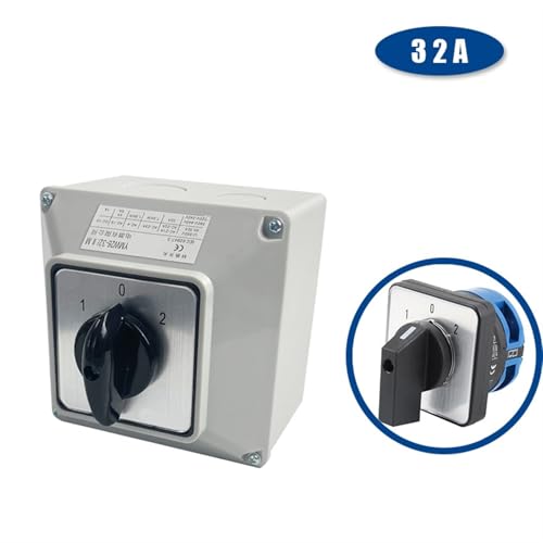 Interruptor de leva rotatorio de cambio LW26-32 manual de 32 amperios 3