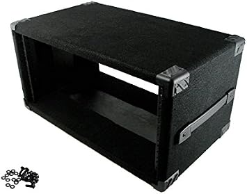 Procraft 5U 12" Deep Equipment Rack 5 Space - Made in The USA - with Rack Screws Made in the USA