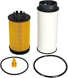 keyelim QC000001 ML239124 Oil Filter Fuel Filter Kit Compatible with 2012-2017 Mitsubishi Fuso