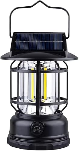 Portable USB Solar LED Lantern ABS Camping Lights Rechargeable Emergency Outdoor Lighting Lamp Lantern for Camping Use