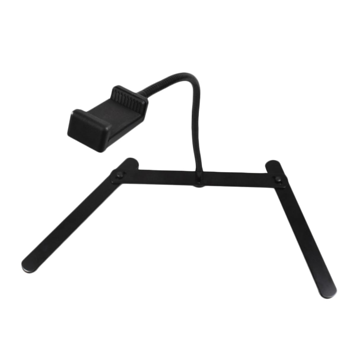 TEHAUX Overhead Phone Tripod Stand with Holder Hose for Live Streaming Recording and Drawing Durable and Stable Design Compatible with Cell Phones