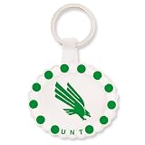 Desert Cactus North Texas Mean Green Keychain (Acrylic - Friendship)