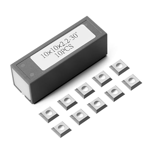 Fraises carrées en carbure de tungstène Genmitsu pour spoilboard surfaçage de précision x10