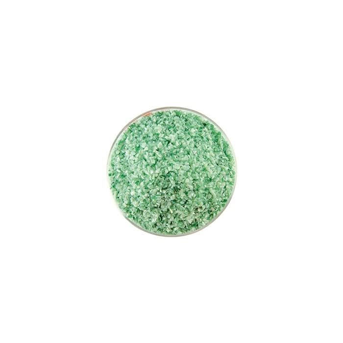 Bullseye Mint/Aventurine Green Opal Fusible Glass Frit - Medium - 5 Oz. Jar - 90 COE