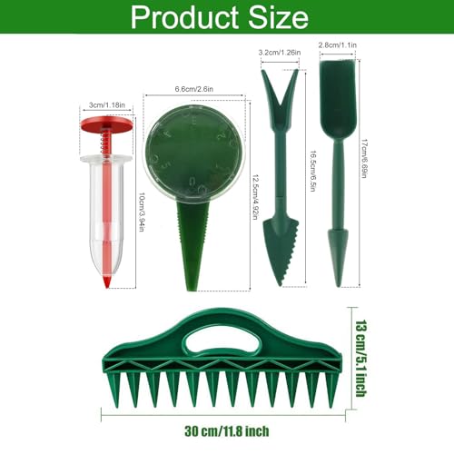 Herramienta para Plantar Plántulas,Kit Dispensador de Siembra - Sembradora Manual Pequeña para Jardín Macetas Flores Patio Y - imagen 5